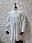 Antique French Vintage Man s Shirt Circa 1920s With Embroidery Gents Dress Shirt