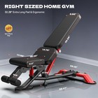 Indoor Weight Bench Workout Bench For Home Gym 2000lbs Incline Bench Press Home