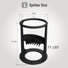 7 heavy Duty Wood Splitter With Diameter 8  11 Lbs Manual Log Splitter Cast-iron