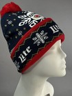 Miller Lite Stocking Cap Hat Ugly Christmas Sweater Knit Holiday