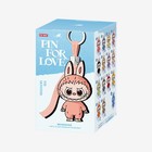 Pop Mart Labubu V4 The Monsters Pin For Love Alphabet Plush Pendant - Letter X