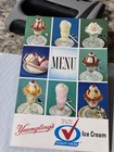 Vtg Yuengling   s Ice Cream Menu Holder