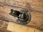 Wilcox Crittenden Bronze Single Block 1 1 4  Sheave   3 8  Line W deck Mount