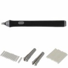 Black Electric Pencil Eraser W  22 Rubber Refills For Drawing Arts Crafts Gift A