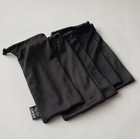 5-pack Oakley Small Black Microfiber Cleaning Storage Bags Authentic