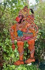 Vintage Indian Hindu God Puppets Ramayana Set  Rama  Sita  Ravana    Hanuman 