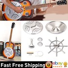 9pcs Dobro Guitar Bridge Tailpiece Resonator Cones Soundhole Screen Sets Usa