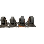 Vintage Iron Factory Industrial Casters Bench Cart Wheels - Qty 4