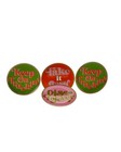 Jonathan Adler Set Of 4 Deep Thoughts Coasters Multicolor