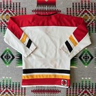 Vintage Las Vegas Outlaws Hockey Jersey Youth Medium 90s Retro Usa B8