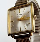 Rare unique Men s Vintage 60 s Swiss 10k Gold Plated Watch Endura  Manual Wind
