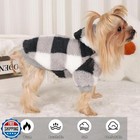 Fleece Dog Hoodie Clothes Pet Sweaters For Small Dogs  Winter Cute Warm Puppy