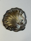 Sterling Silver Scallop Shell Dish 69g Unique 925 Silver Footed Trinket Dish