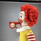 Vintage 1978 Hasbro 20  Ronald Mcdonald Plush Doll W  Whistle   Pull Up Grimace
