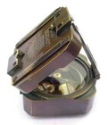 Kelvin   Hughes 1917 Brunton Compass Antique Vintage Brass Solid Handmade Compas