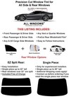 Nano Carbon Window Film Any Tint Shade Precut All Sides rears For Hyundai   Kia
