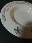 Vintage Ceramic Coors Beer Promotional Ashtray Plate 1970 s