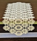 Doily Boutique Table Runner Or Doily With Ivory Victorian Lace Handmade