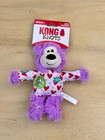 Kong Knots Squeaky Purple Bear Internal Knots