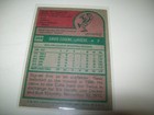 1975 Topps Dave Laroche Autograph Signed Auto  258 Chicago Cubs
