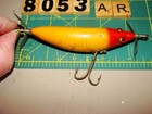 V8053 Ar Heddon Sos L Rig Glass Eyes Wood Body Fishing Lure