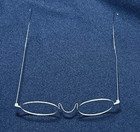 Antique Civil War Era Split Lens Bifocal Wire Rim Spectacles Glasses Frame Only