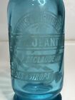 French Vintage Blue Syphon seltzer Bottle