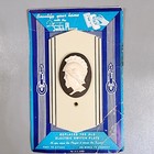 Vintage Coles Art Deco Decorative Light Switch Cover Plate Roman Soldier 1930s