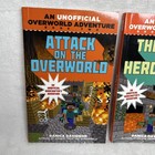Lot Of 5 Minecraft Overworld Adventure Unofficial Novel Danica Davidson Books