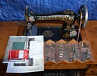 Singer 27 Long Shuttle Treadle Sewing Machine 1894 Serviced Cabinet Refinished