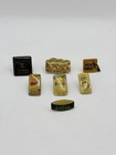 Vtg Beer Whiskey Tobacco Lapel Pin Collection Lot Of 7 Miller Skoal Jack Daniels