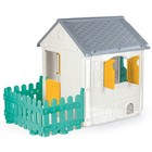 Dolu My First Playhouse With Fence  Durable  Easy-to-assemble Toddler Playhouse