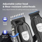 Wahl Professional Hair Cut Machine Barber Salon Cutting Trimmer Clipper Kit Set