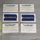 Blockbuster Video Lot Of 25 Rare Recruiting Card Keychain Frisbee Clip Chip