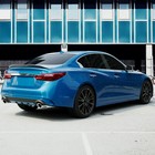 Carbon Fiber Look Psm Style Rear Lip Trunk Spoiler Wing For Infiniti Q50 14-2024