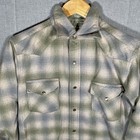 Vintage Pendelton High Grade Western Wear Pearl Snap Men s Medium Plaid Shirt