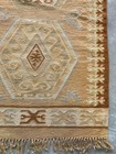 Vintage Traditional Turkish Handcrafted Kilim Rug For Home D  cor 274x77 Cm