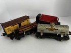 Lionel Prewar O   gauge Train Lot  4 Cars      Vintage Tin Litho     Mixed Set