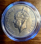 Southern Rhodesia King George Vi 1952 2 Shillings  Sable Antelope Km  23