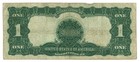 Series 1899  1 Silver Certificate Black Eagle Fr-228  68372 