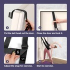Elfzone Leg Stretcher Strap - Yoga Stretching Strap yoga Door Swing backbend Tra