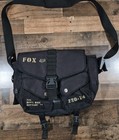 Vintage Fox Racing Shoulder Laptop Bag Y2k Grunge Distressed Adjustable