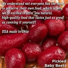 Amish Wedding Pickled Baby Beets Ready To Eat Usa Made 32 Oz Glass Jar