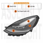 Left Matrix Led Headlights For 2021 2022 2023 Tesla Model 3 Y 151495200c