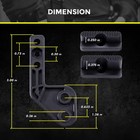 Modwing Holster Claw - Standard Concealment Wing For Iwb Holster - Gen 2