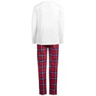 Family Pajamas Kids Matching Little Bear Plaid Pajama Set 4-5 New