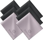 Microfiber Cleaning Cloths 6 Pack Eyeglasses Sunglasses Camera Lenses