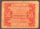 French Morocco  50 Centimes 1944