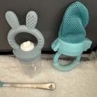 Baby Feeding Set Fruit Feeders  Silicone Spoons   Forks  Munchkin Spoons   More