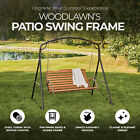 Woodlawn Swing Frame W steel Tubing   Powder Coated Finish  Bronze  open Box 
